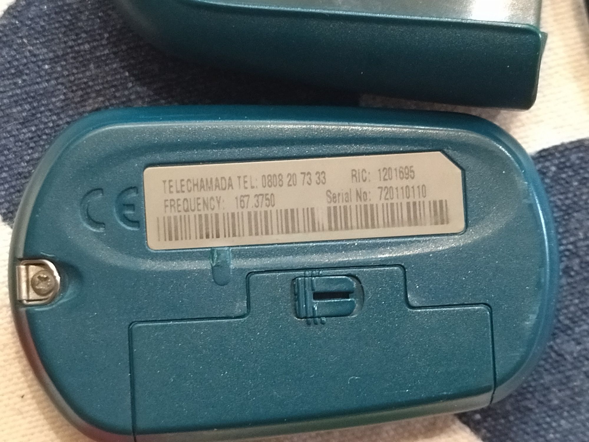 Pager bip Coca-Cola , Sony CMD- Z 5 e Alcatel One Touch  Easy