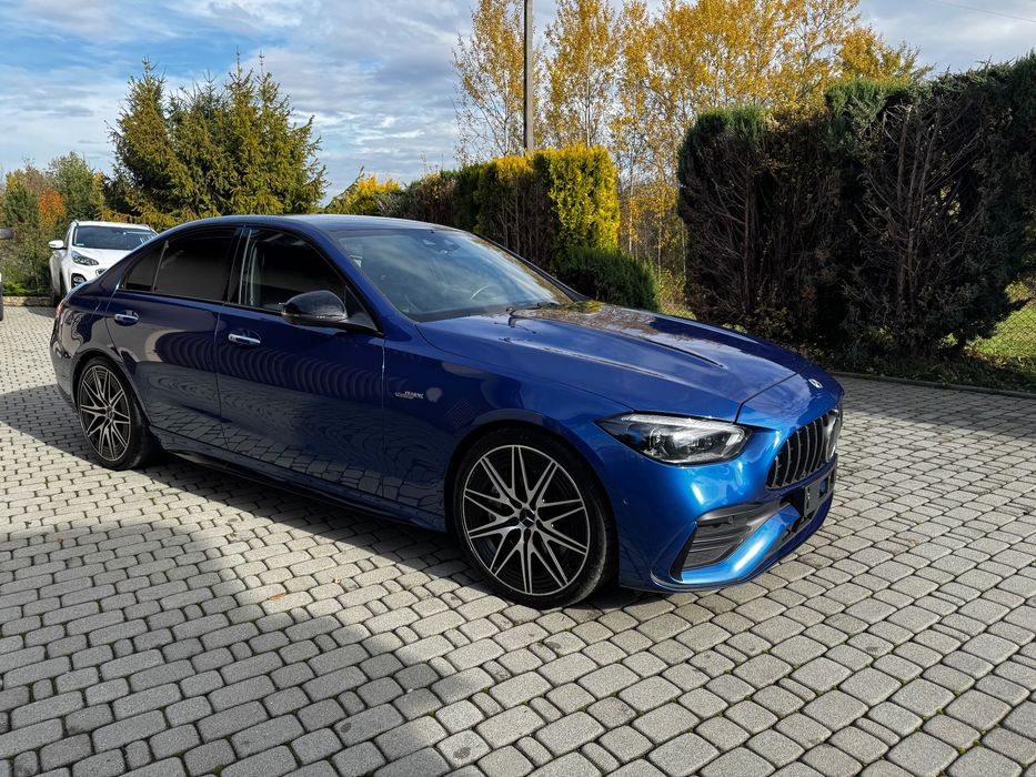 Mercedes-Benz Klasa C C43, nowe opony zimowe, serwis do końca