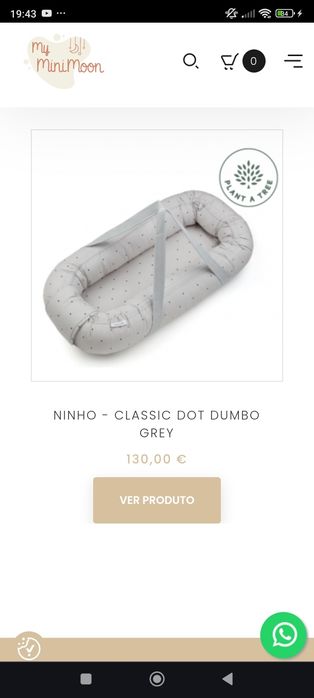 Ninho de bebé da Liewood