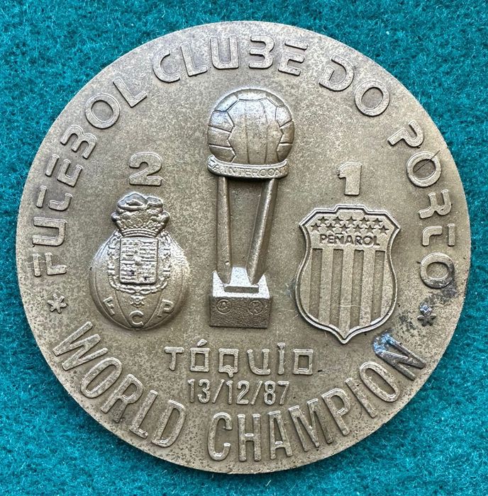 Medalha em bronze FC Porto campeão mundial