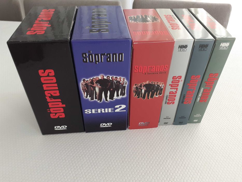 Colecção Sopranos em DVD