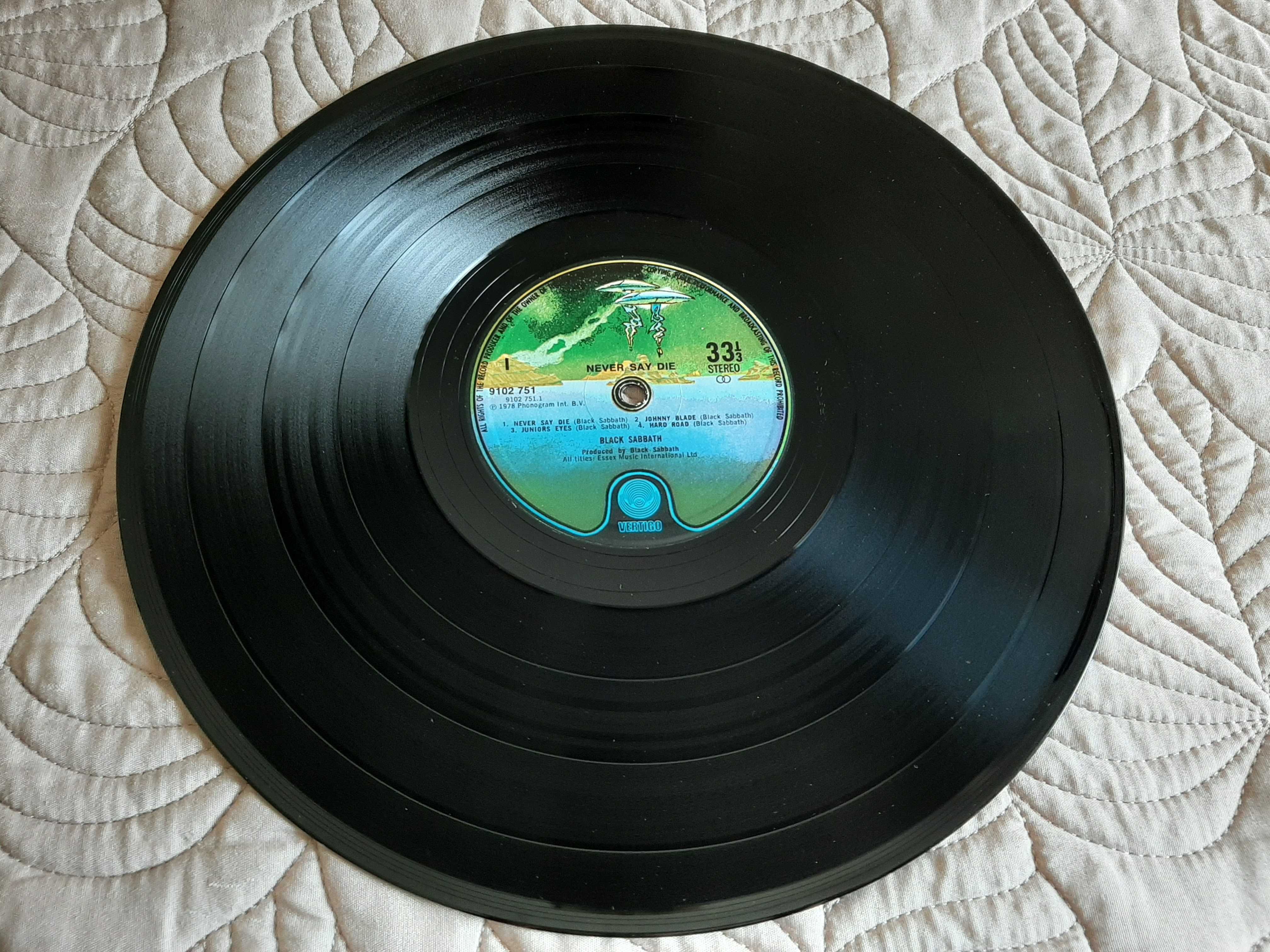 Black Sabbath - Never Say Die! - UK - Vinil LP