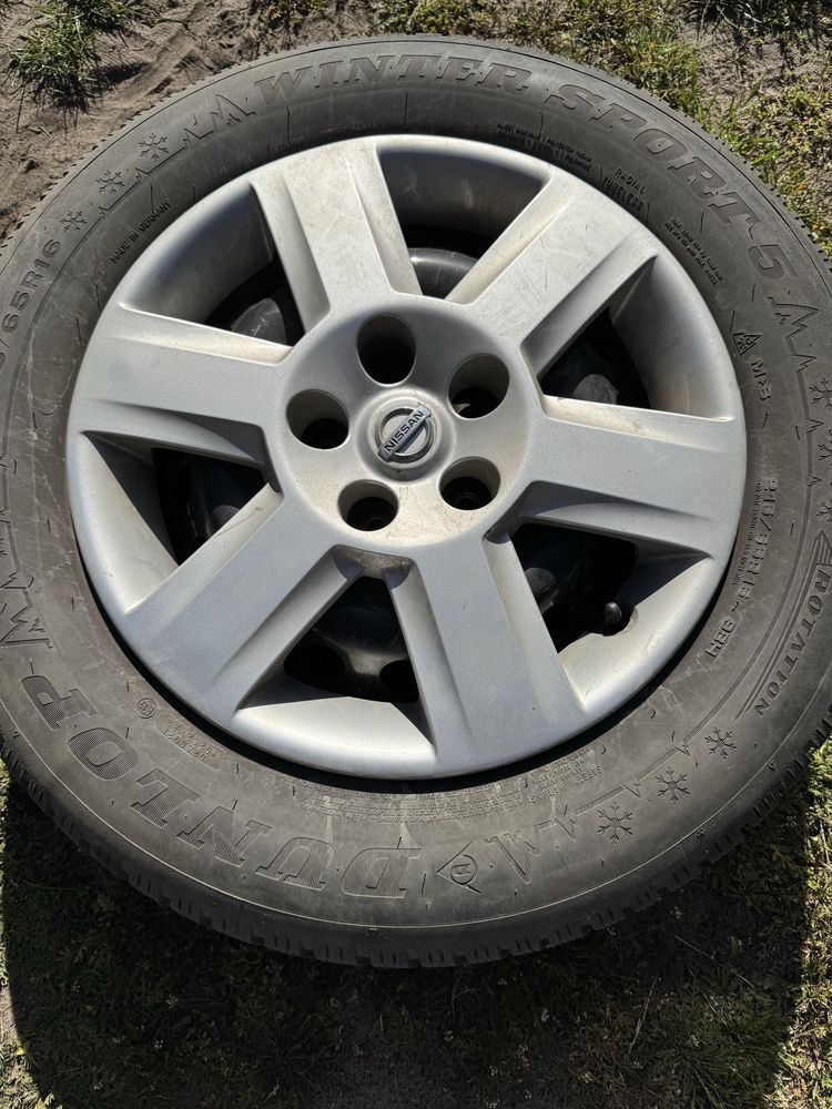 Koła nissan qashqai 16 zimowe Dunlop 4 szt