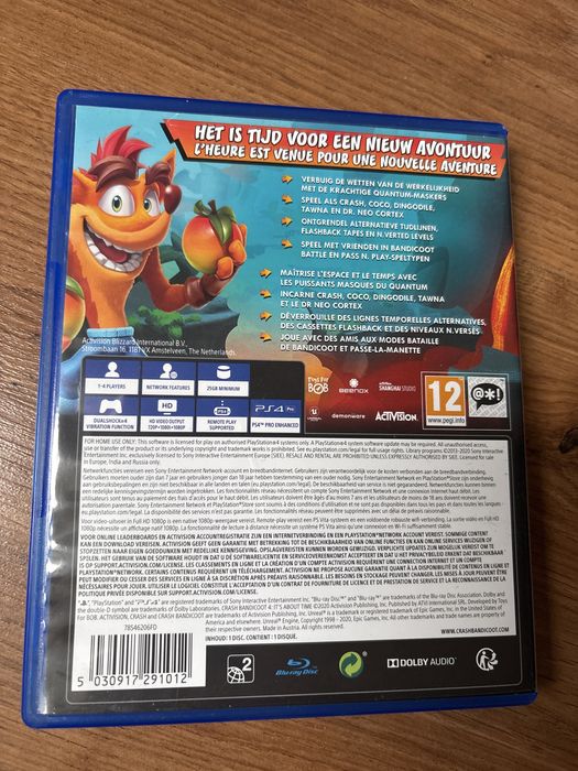 Gra ps4 Crash Bandicoot 4 It’s about Time