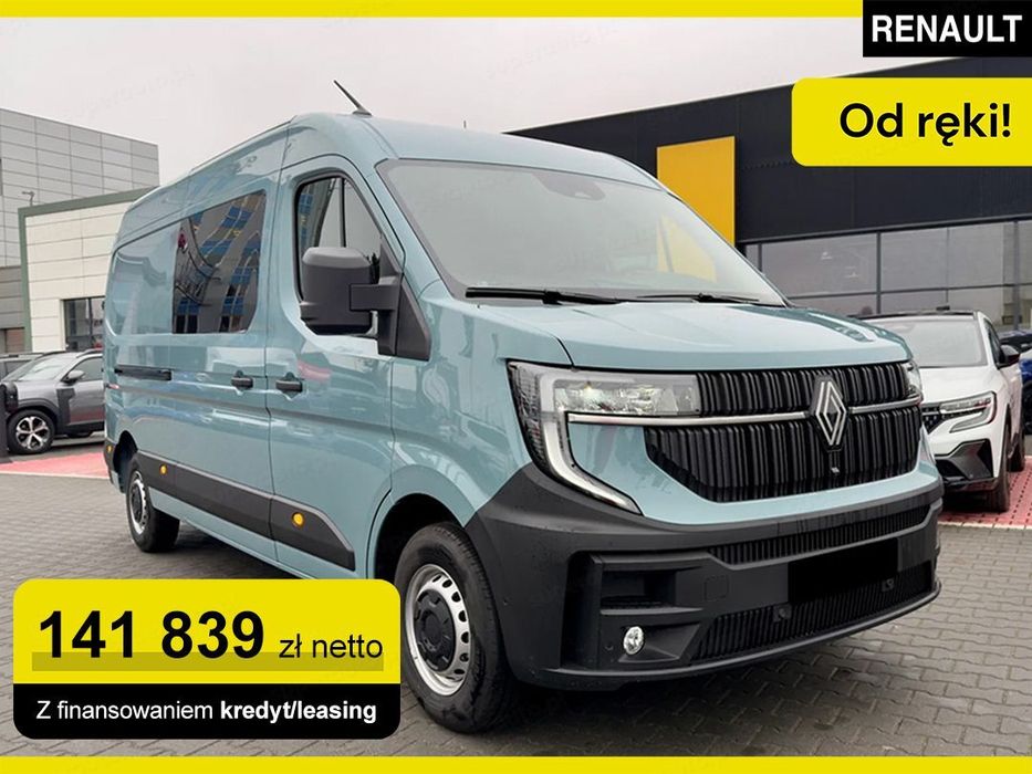 Renault Master Extra L3H2 Zabudowa Brygadowa 2.0 150KM  Podgrzewane Siedzenia !! Czujniki Parkowania !! Kamera Cofania !!