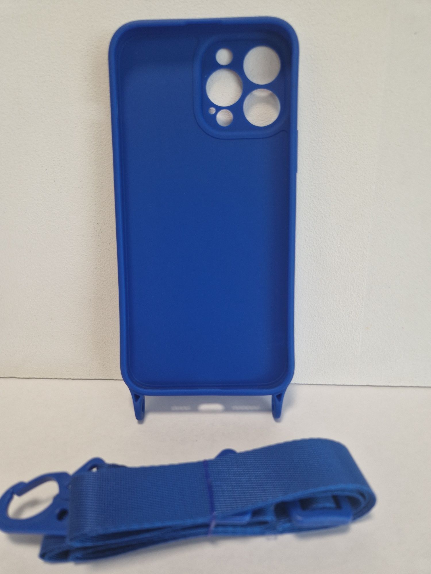 Strap Silicone Case do Iphone 13 Pro Max wzór 2 niebieski