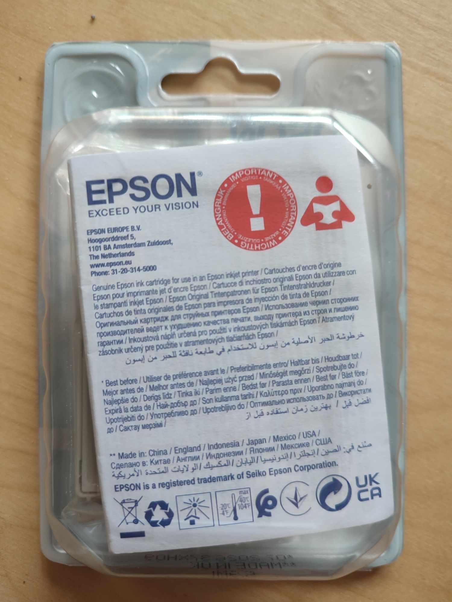 Tinteiro Epson 1281 novo