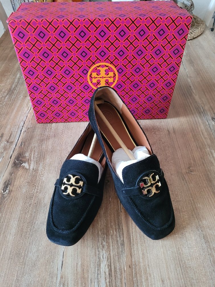 Tory burch oryginalne półbuty skóra r. 37
