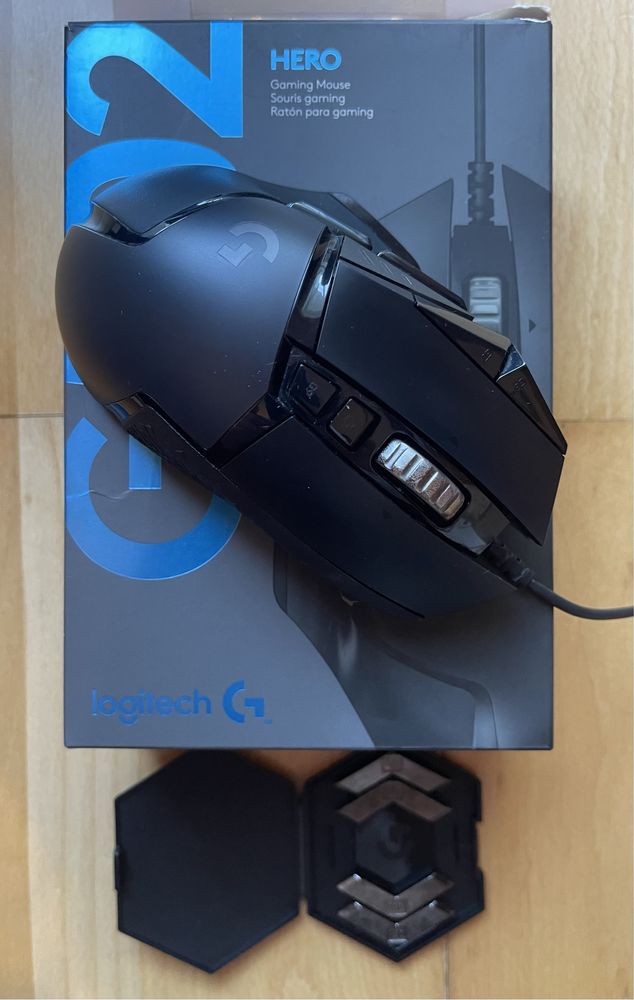 Rato Logitech G502 em caixa original