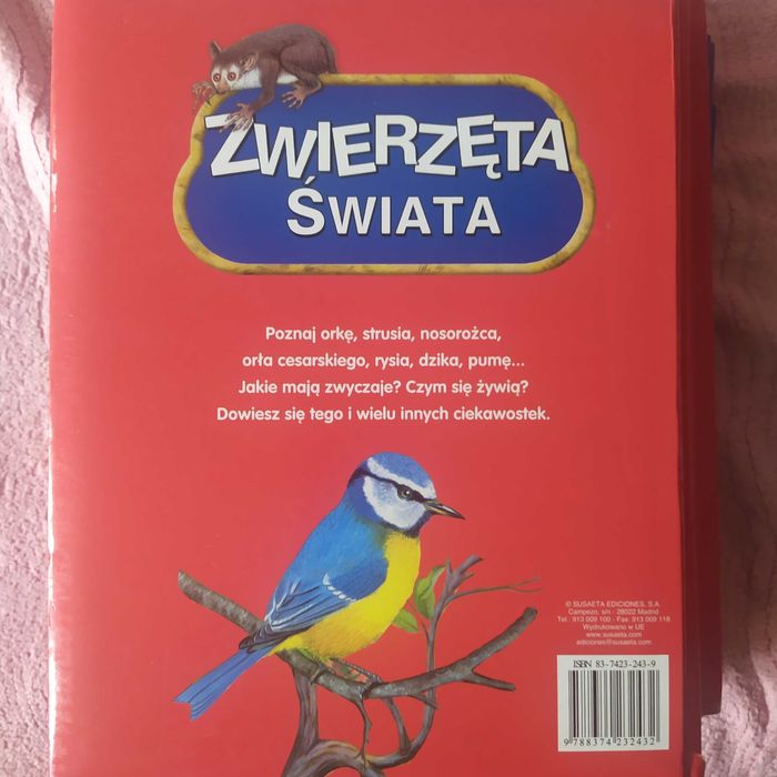moja pierwsza encyklopedia i zwierzęta świata