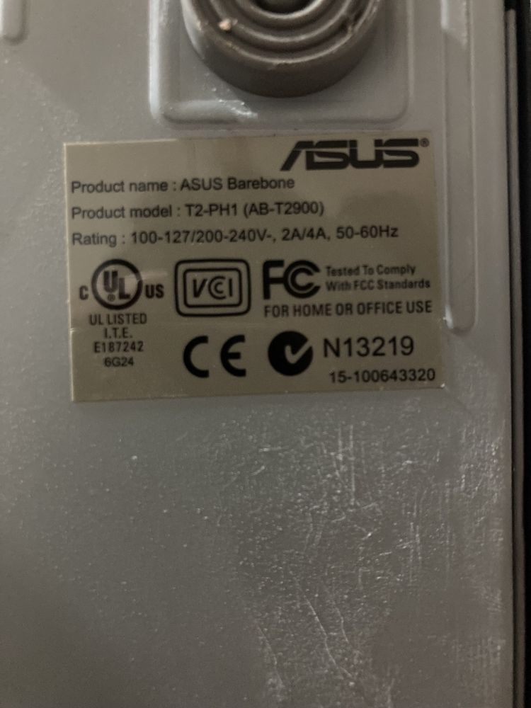 PC Asus Barebone T2-PH1