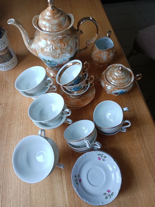 Serwis kawowy porcelana Wawel Chodzież