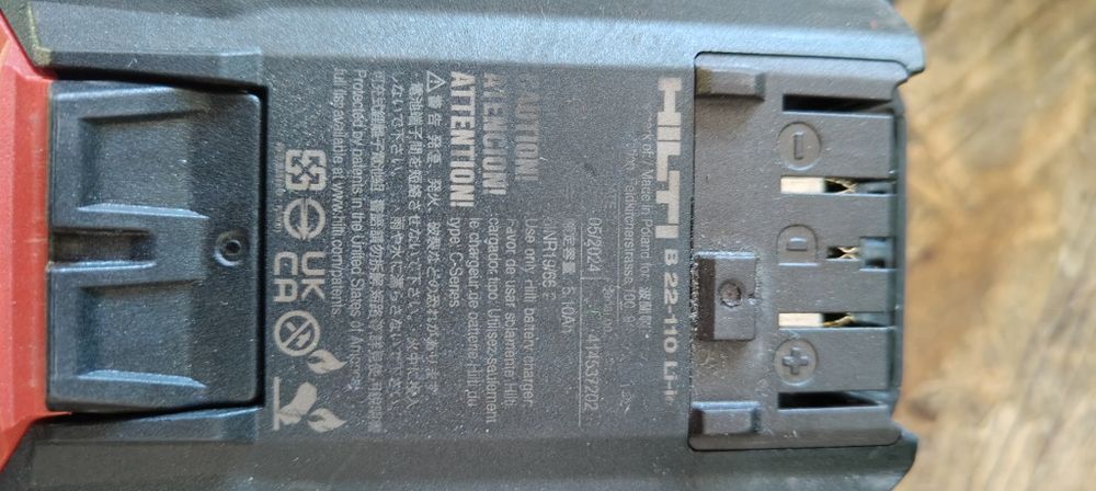 Zakretarka Hilti SIW 4AT + dwie Baterie