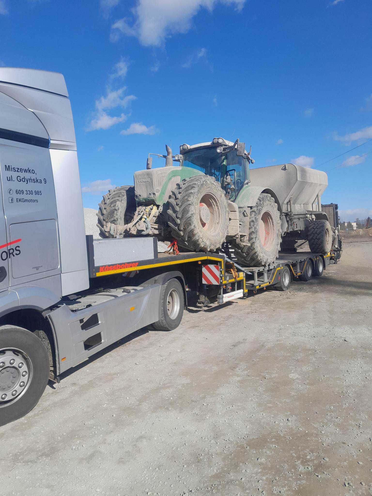 Transport Maszyn rolniczych i budowlanych do 24 ton