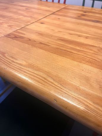 Stół, naturalne drewno 160 x 90