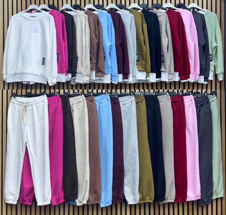 Zestaw bluzy z spodniami dresowymi damskie