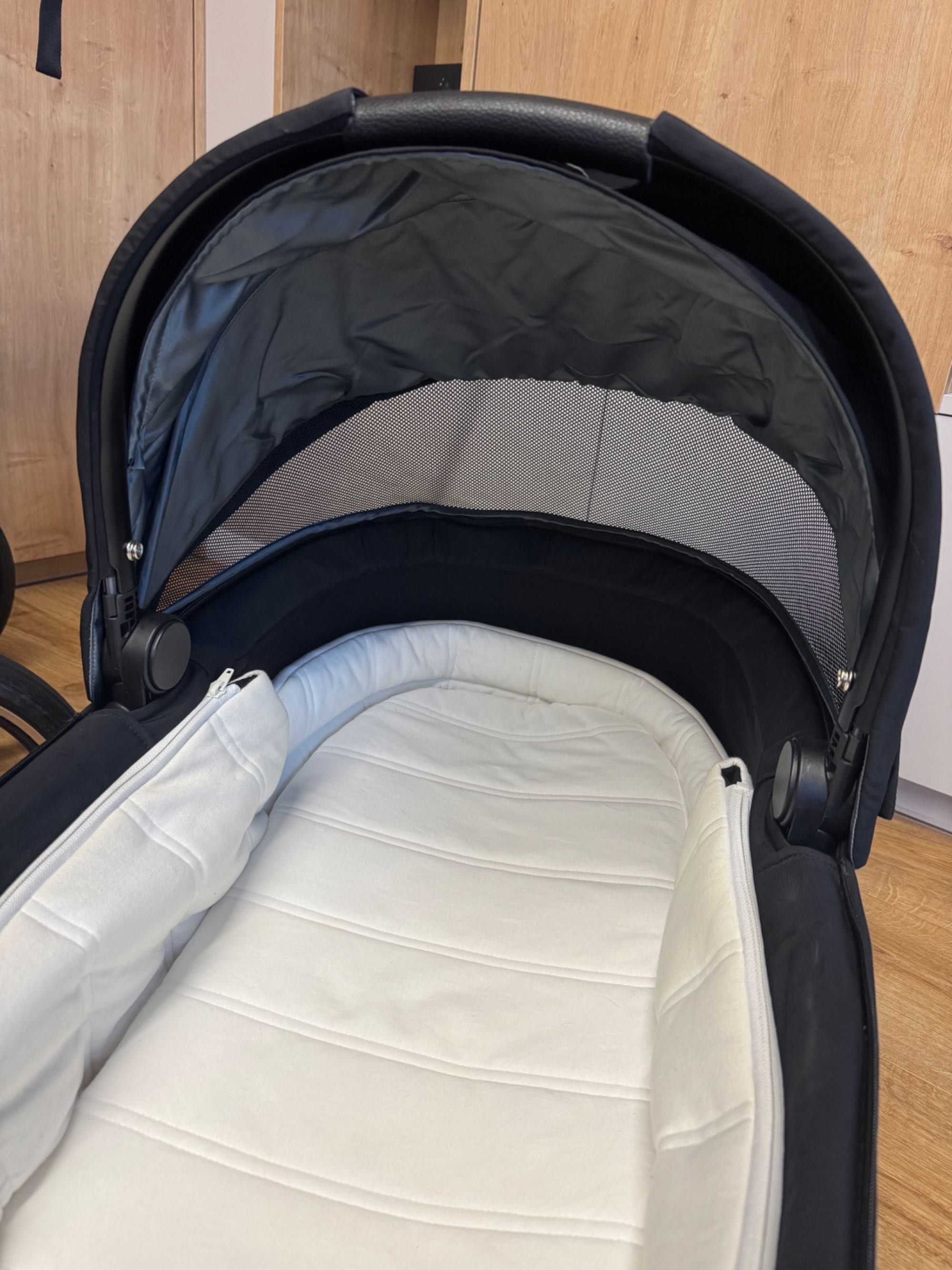 Wózek dziecięcy Cybex Priam 2.0 Rose Gold, Deep Black 2w1