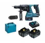 Makita DHR243RTJ Akum. Młotowiertarka 18V 2x5Ah