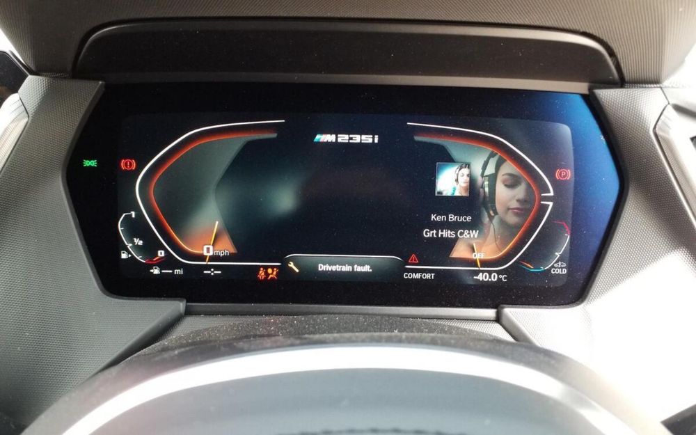 Щиток приборов F40 F44 MGU виртуальная. LiveCockPit