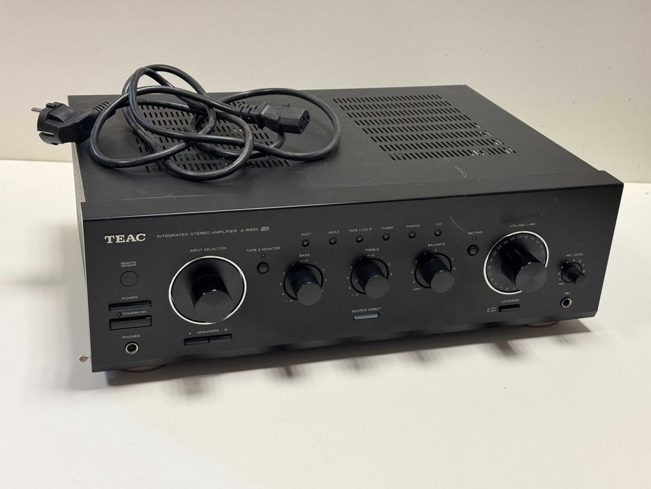 TEAC A-R650 czarny – Wzmacniacz stereo, stan bardzo dobry
