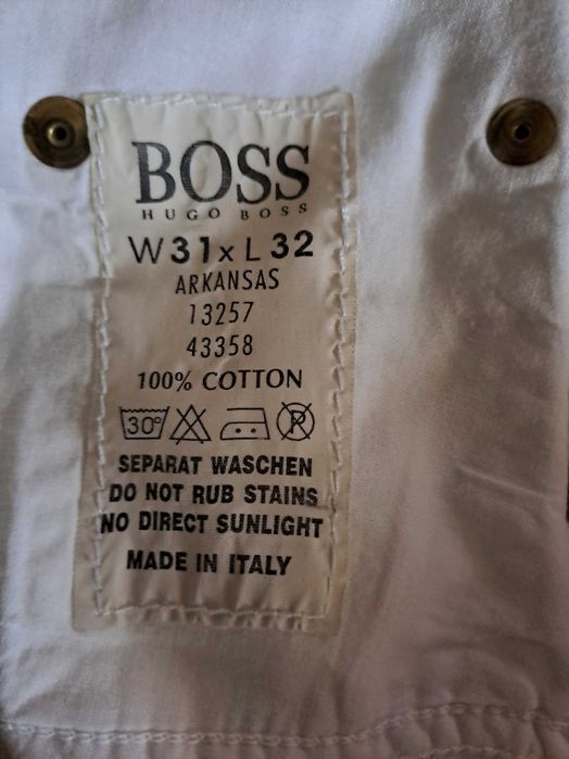 Calças brancas BOSS