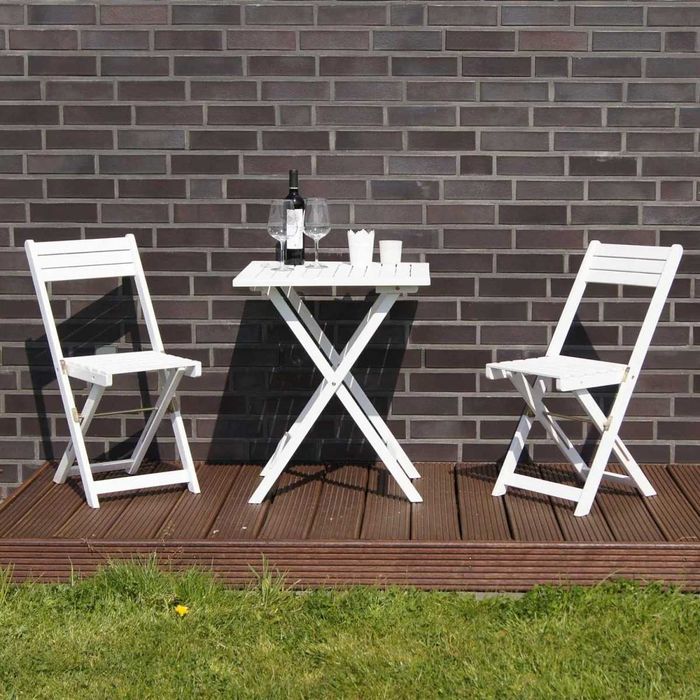 Stolik+2Krzesła do ogrodu, do bistro, na taras oraz balkon B1