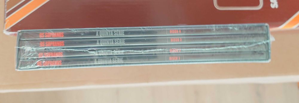 Pack “Os Sopranos” - DVD - 5ª Série (novo)