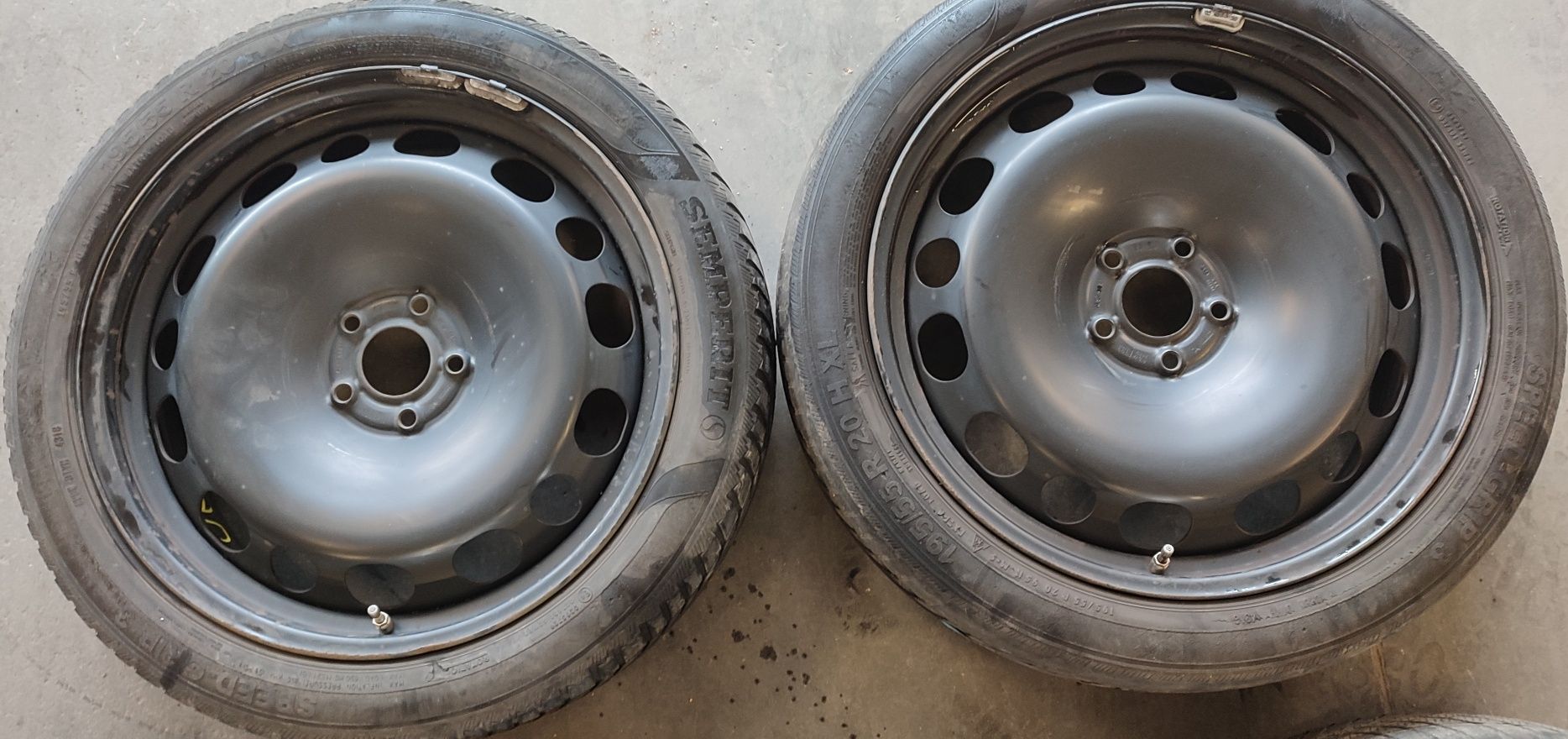 20" 6.5J 5x114.3 Renault Megane lV felgi stalowe z czujnikami TPMS