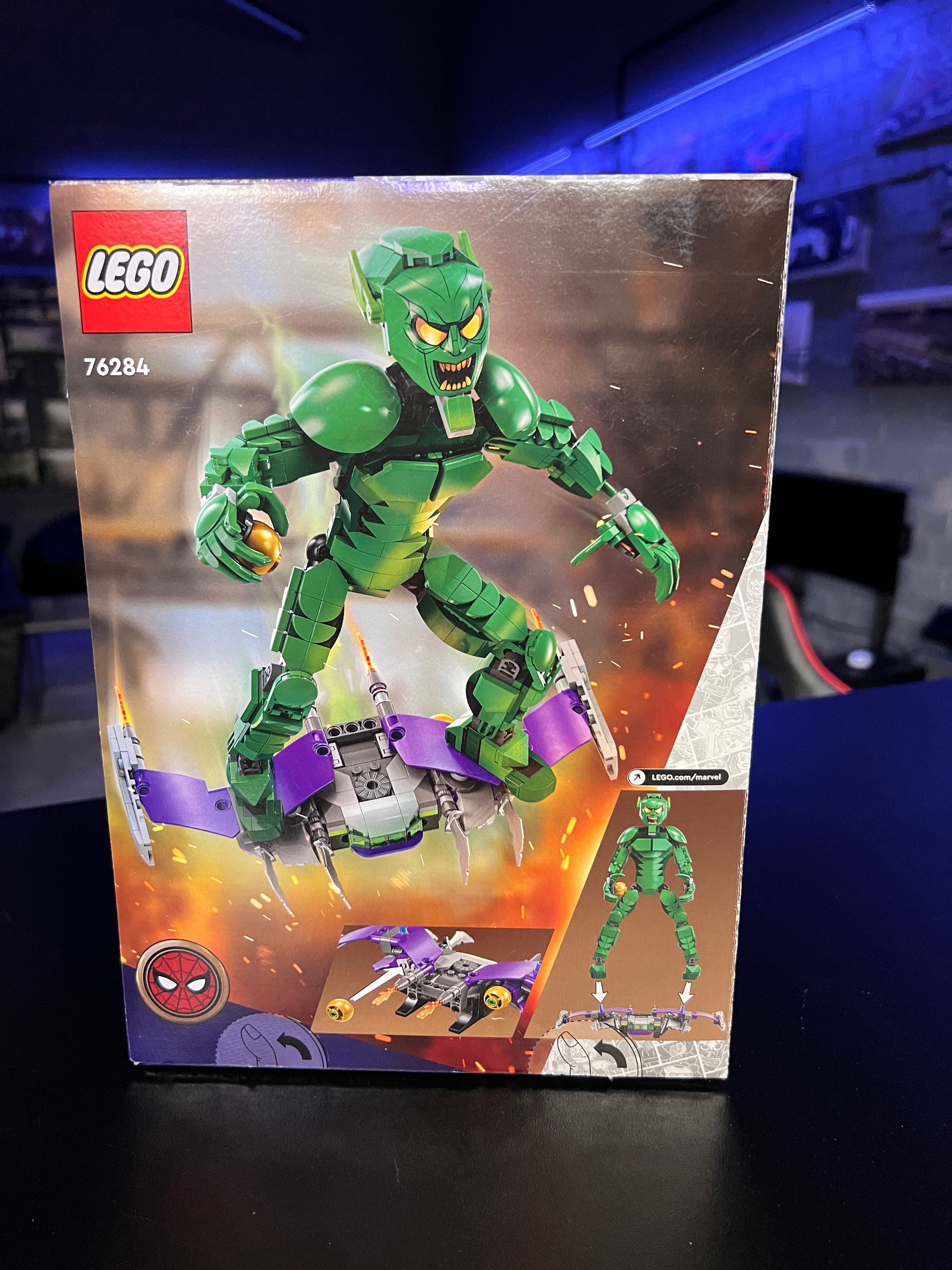 LEGO 76284 Super Heroes Marvel Фігурка Зеленого Гобліна Марвел Гоблин