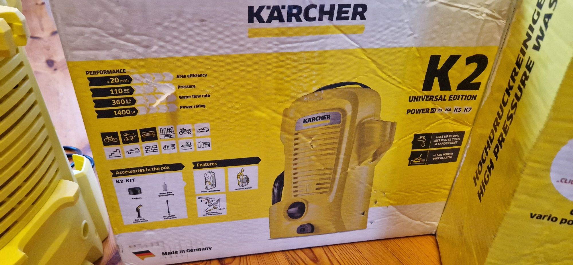 Karcher k2 power control