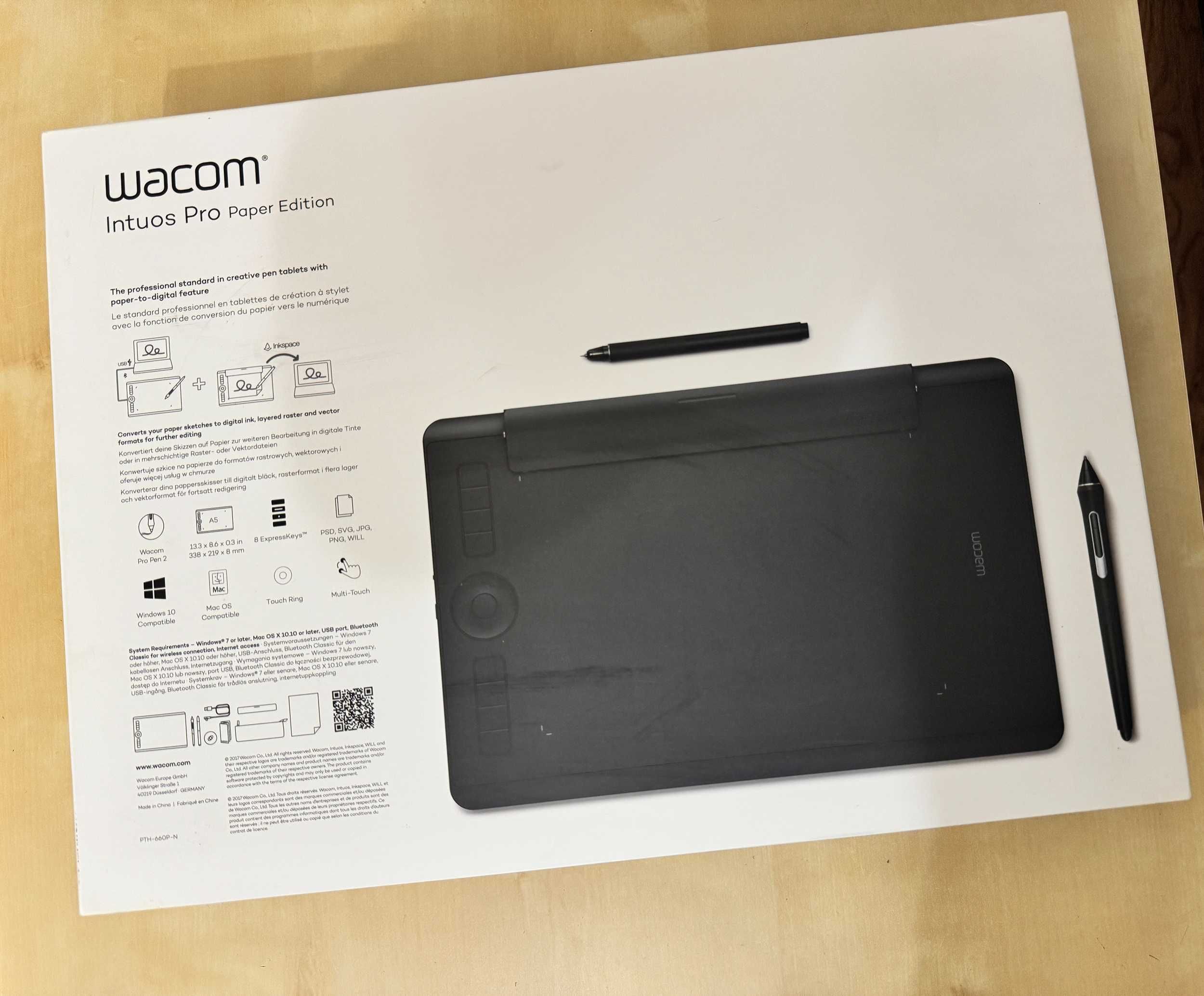 Tablet graficzny Wacom Intuos Pro M paper edition