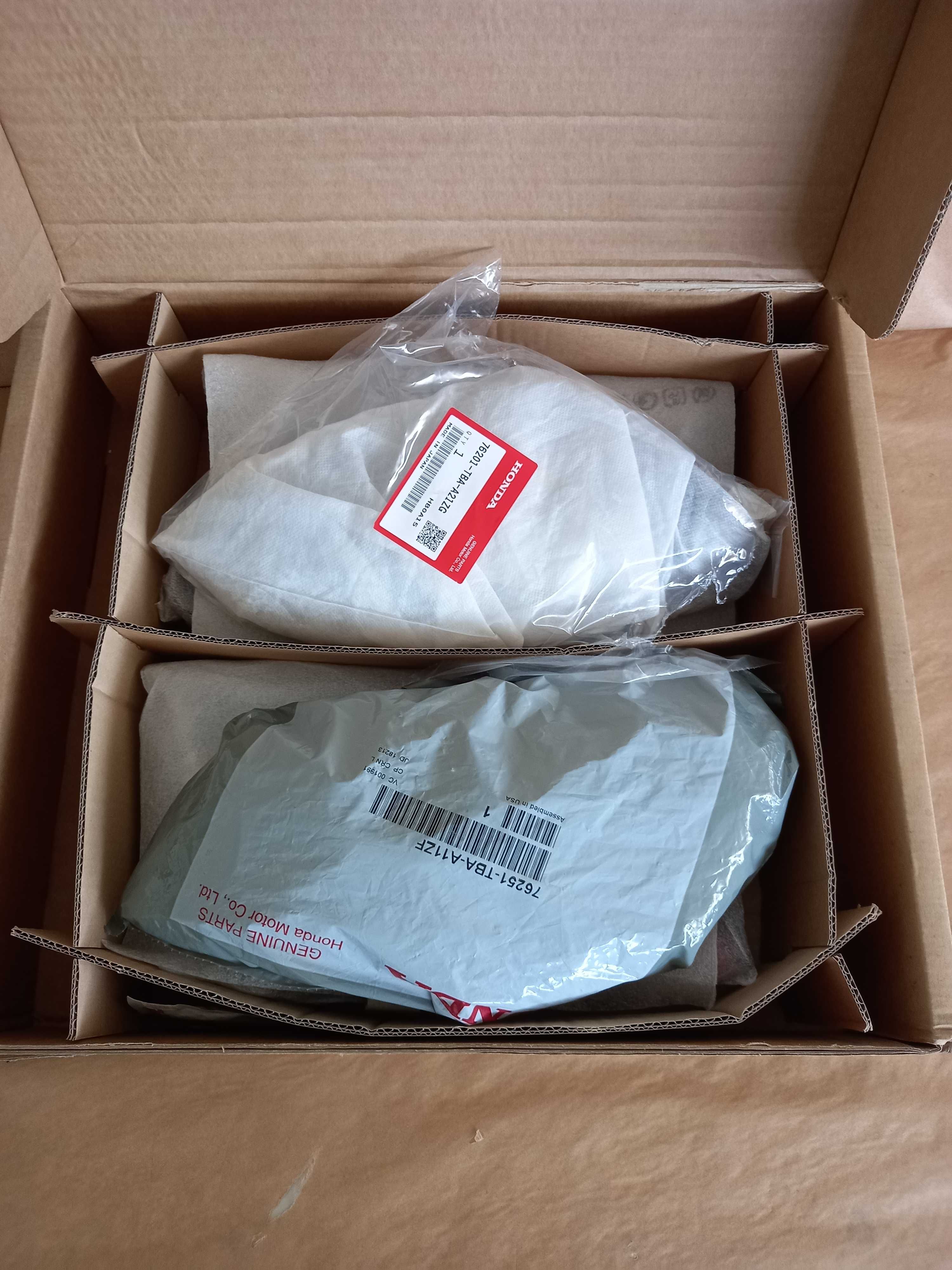 Kit Capas de Espelho Retrovisor em Fibra de Carbono Honda Civic Type R