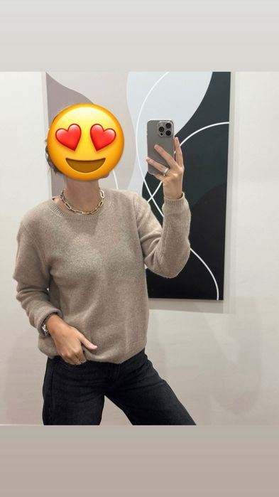 Свитер massimo dutti 100% кашемир , джемпер кашемир