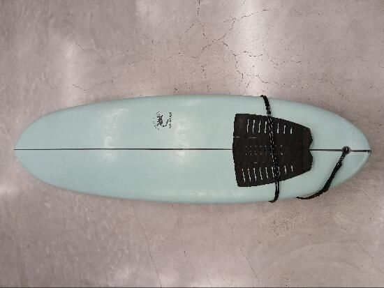 Prancha de Surf 500 Híbrida 7' vendida com 3 quilhas