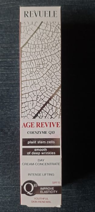 Антівіковий денний крем концентрат Ревуель, ліфтінг з Q10,SPF 15