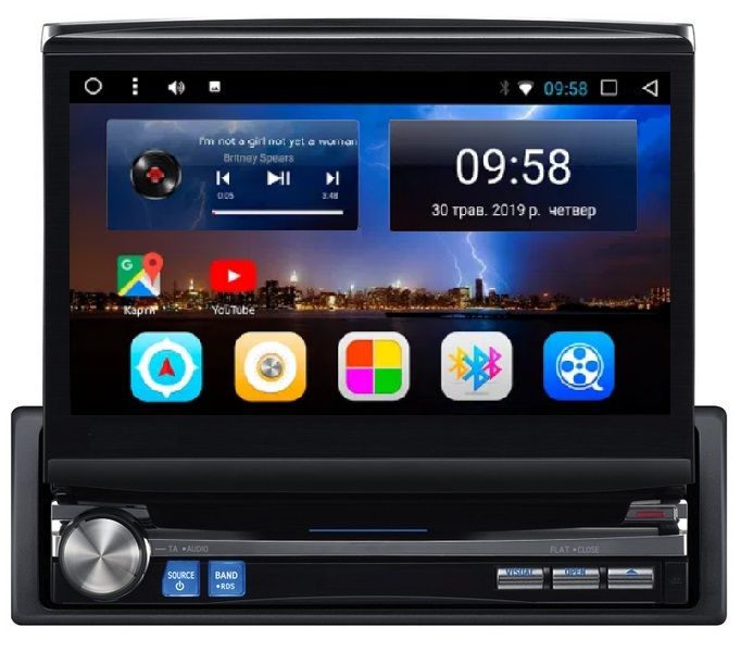 АвтоМагнитола Sony АНR-7058B 1din GPS Pioneer MMP-1861,7059В,9506,7101