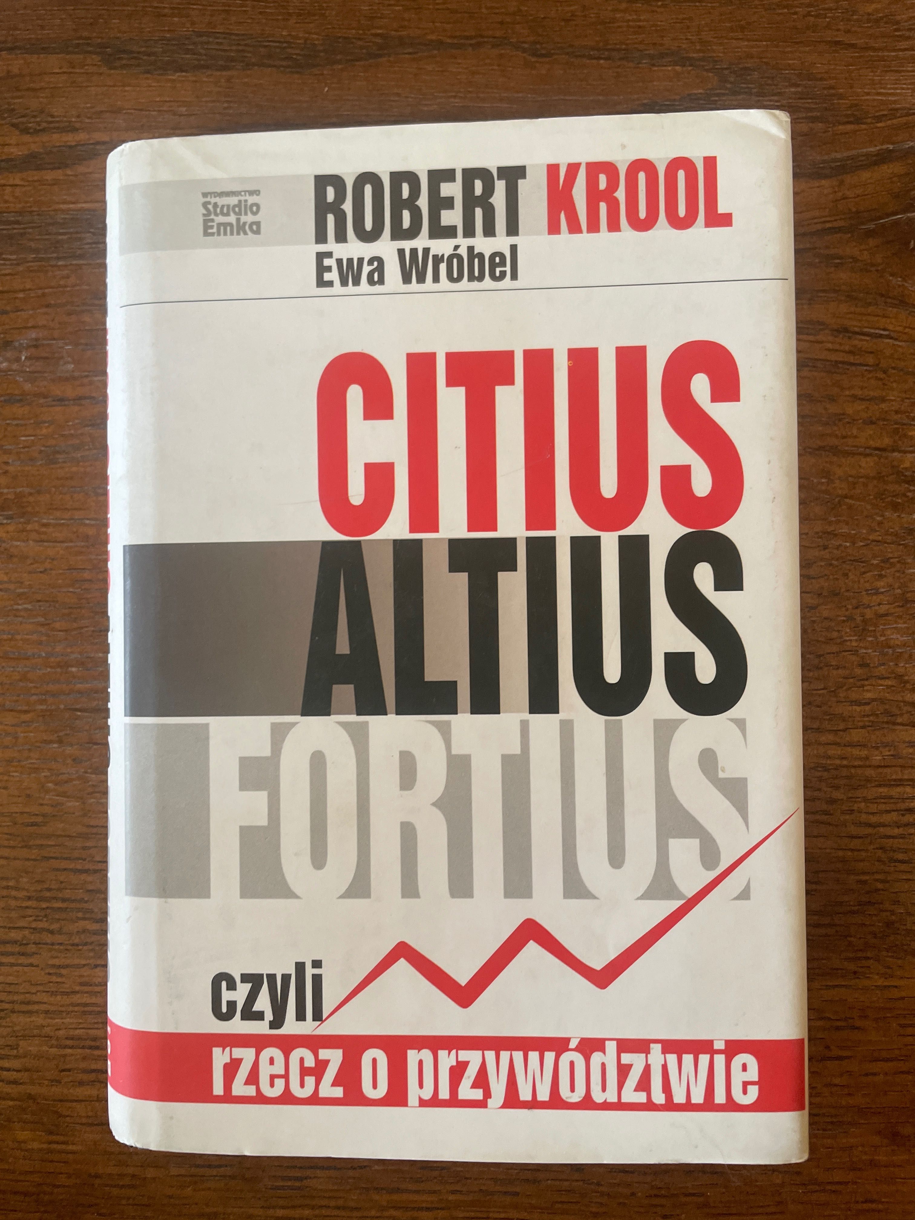 Citius Altius Fortius czyli rzecz o przywództwie Robert Krool, Wróbel