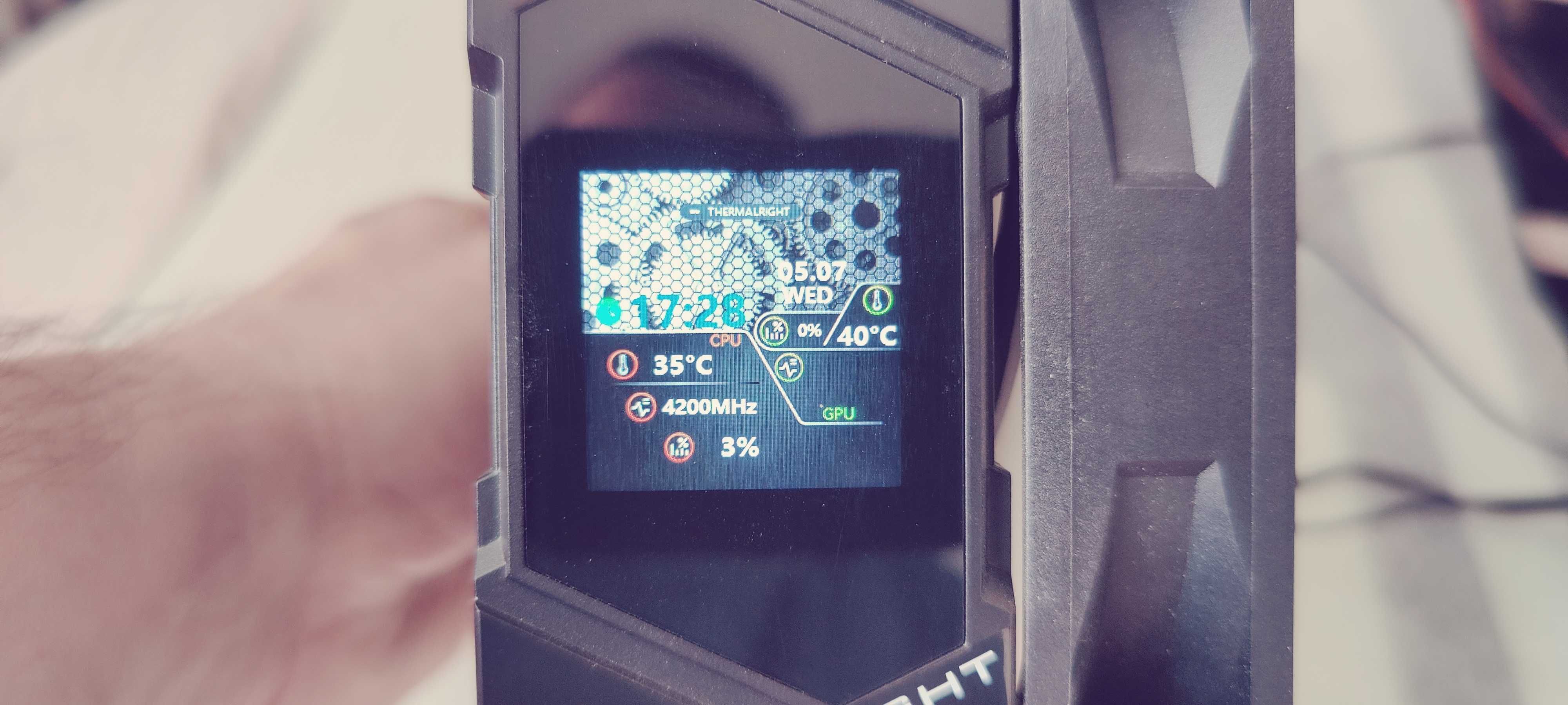 Thermalright Assassin Spirit 120 Vision ARGB  chłodzenie ekran LCD IPS