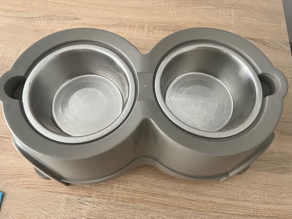 Comedouro cão/gato alto