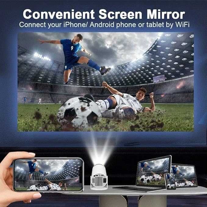 HY300Pro Projektor Magcubic do kina domowego Android 11 - szary