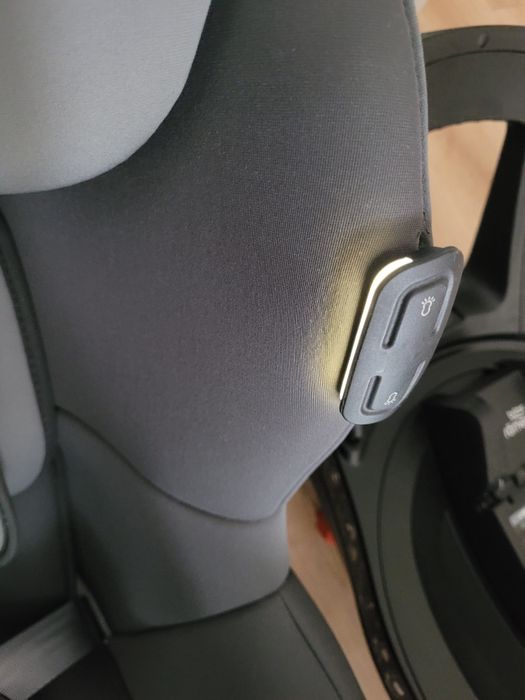 Fotelik samochodowy Britax Dualfix iSense Midnight Grey z bazą