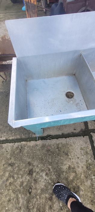 Zlew gastronomiczny auminiowy