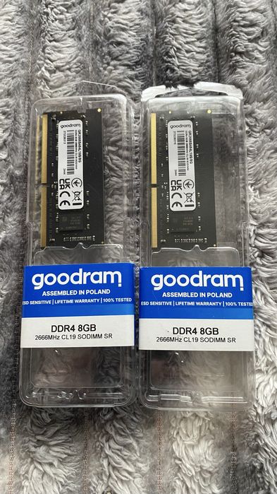 Оперативня памʼять GoodRam SODIMM ddr4 2666MHz CL19