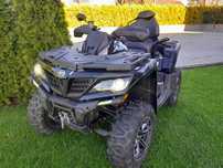 CFMOTO cforce 850xc zarejestrowany + przebieg 2060-km + pług do śniegu