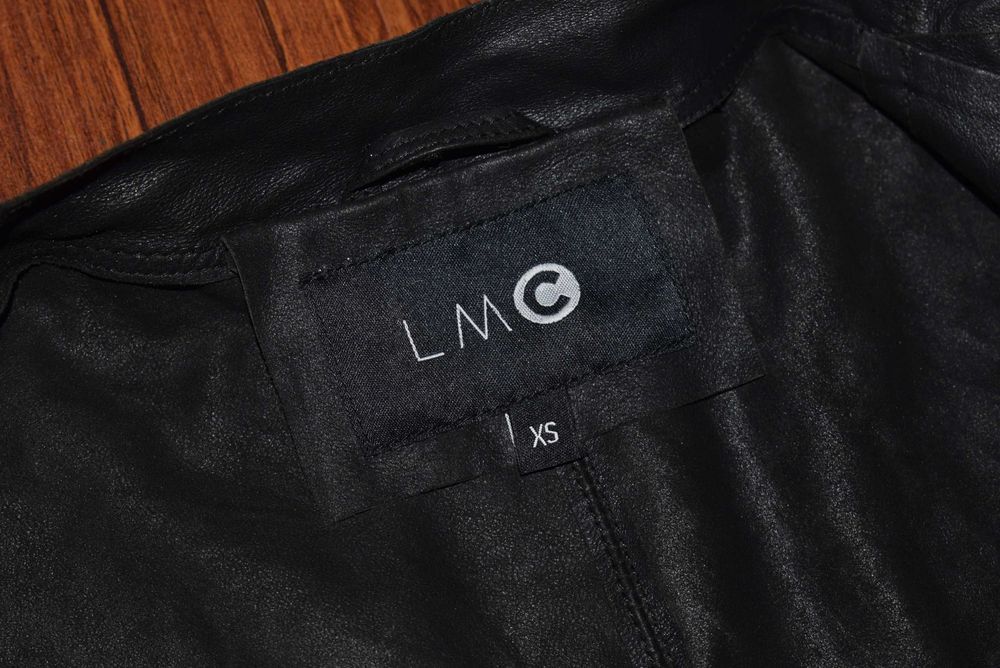 LMC Leather Jacket (Женская Кожаная Куртка Косуха Накидка )