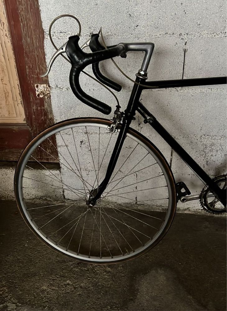Bicicleta de corrida antiga