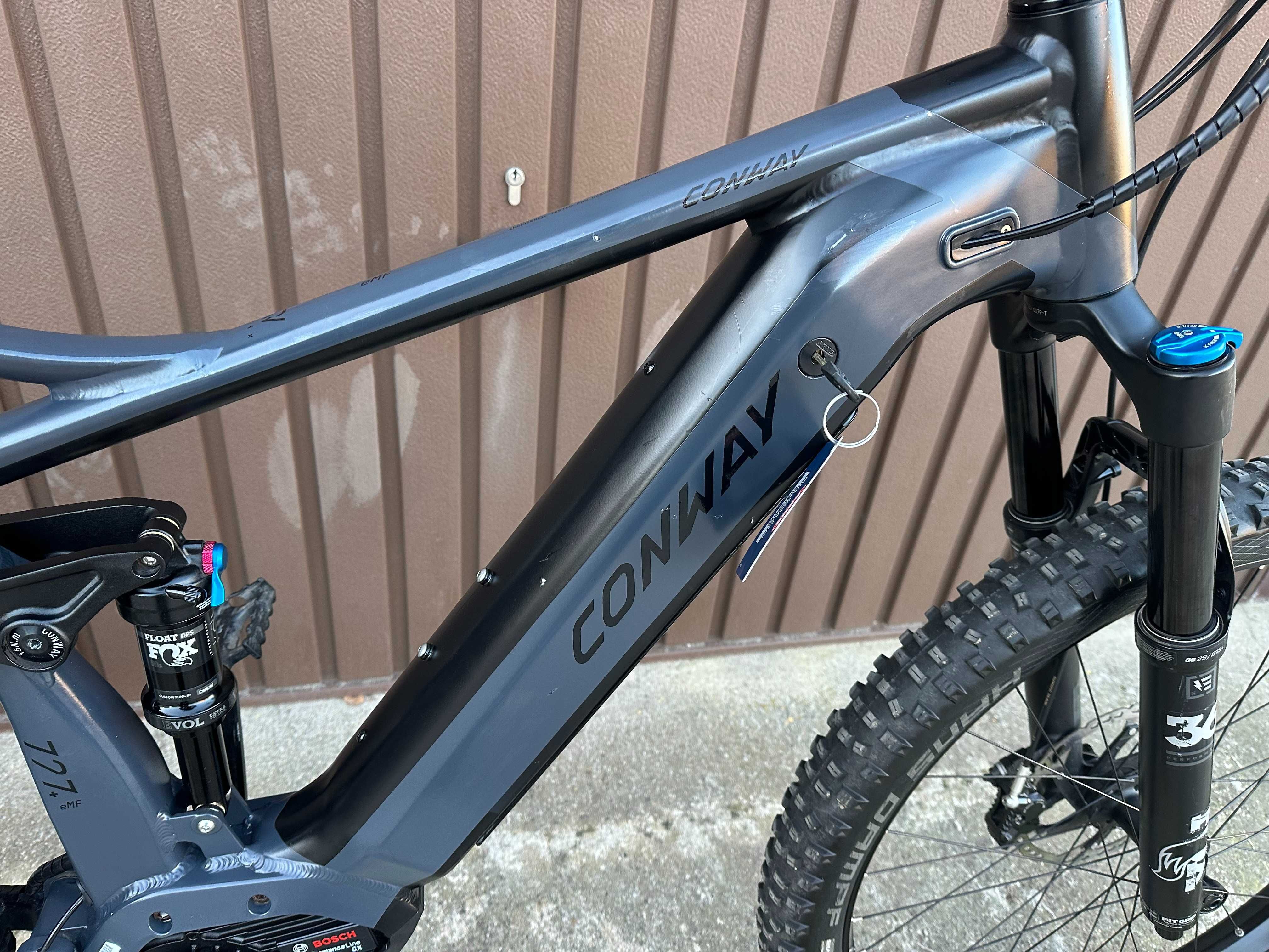 Rower elektryczny FULL suspension FOX