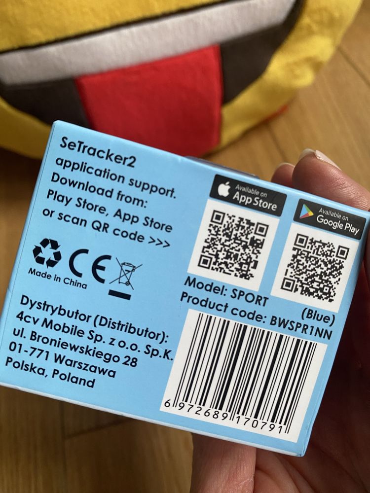 Zegarek Smartwach Bemi sport niebieski nowy