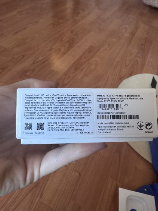 Наушники airpods pro оригинал под ремонт