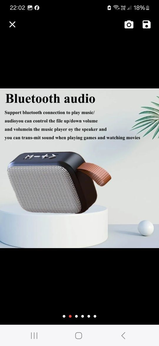Nowy głośnik Bluetooth USB bezprzewodowy